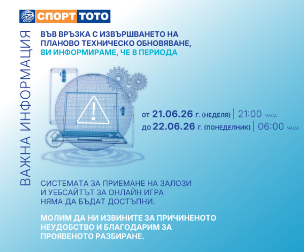 Планово техническо обновяване